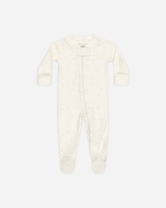 Zip Longsleeve Sleeper Footie Stars