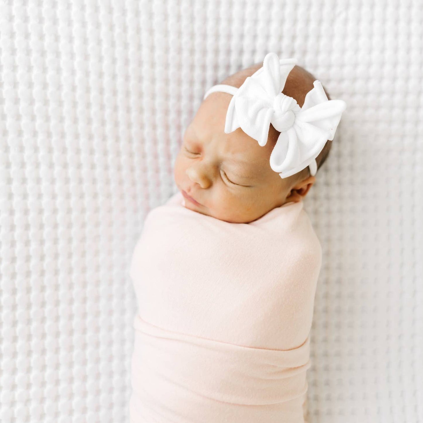 Baby Bling Baby FAB Skinny soft nylon bow headband