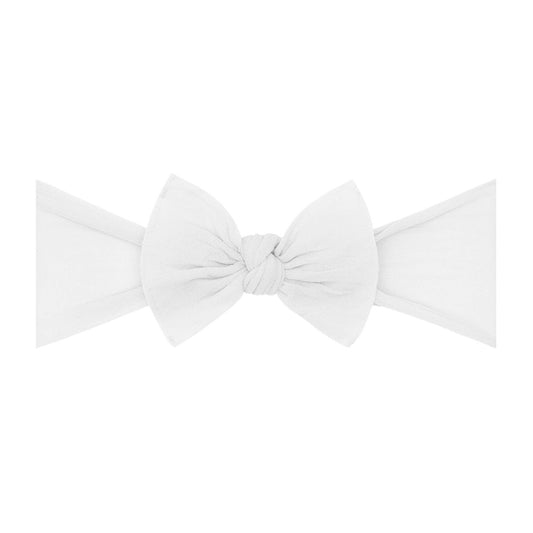 Baby Bling Itty Bitty Knot small soft nylon bow headband