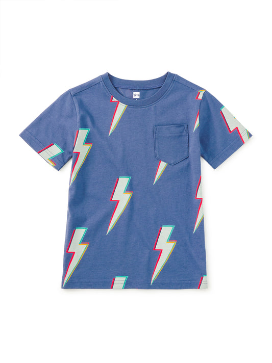 PRINTED POCKET TEE