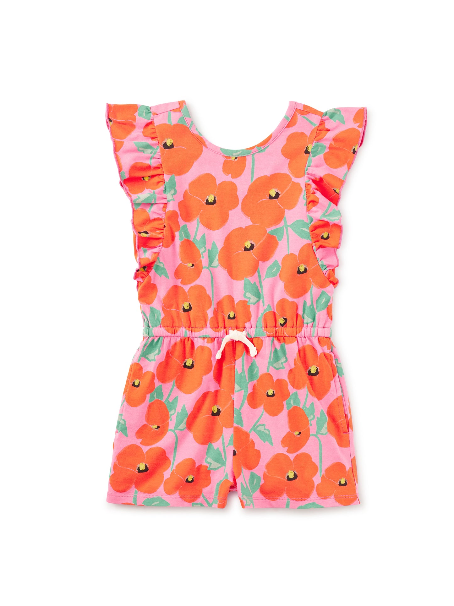 FLUTTER SLEEVE ROMPER