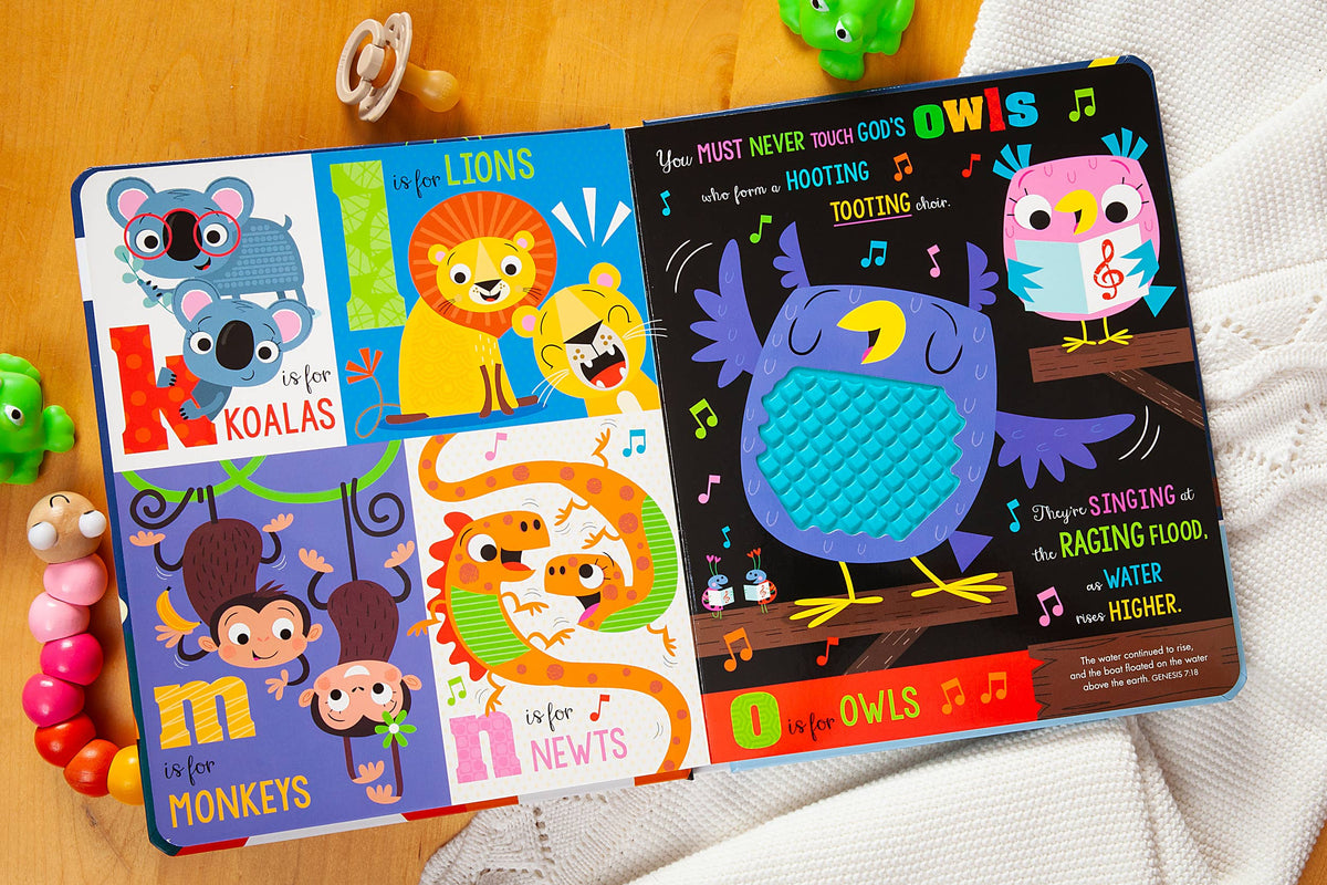 Never Touch Noah’s Animals ABC (Ages 0+)