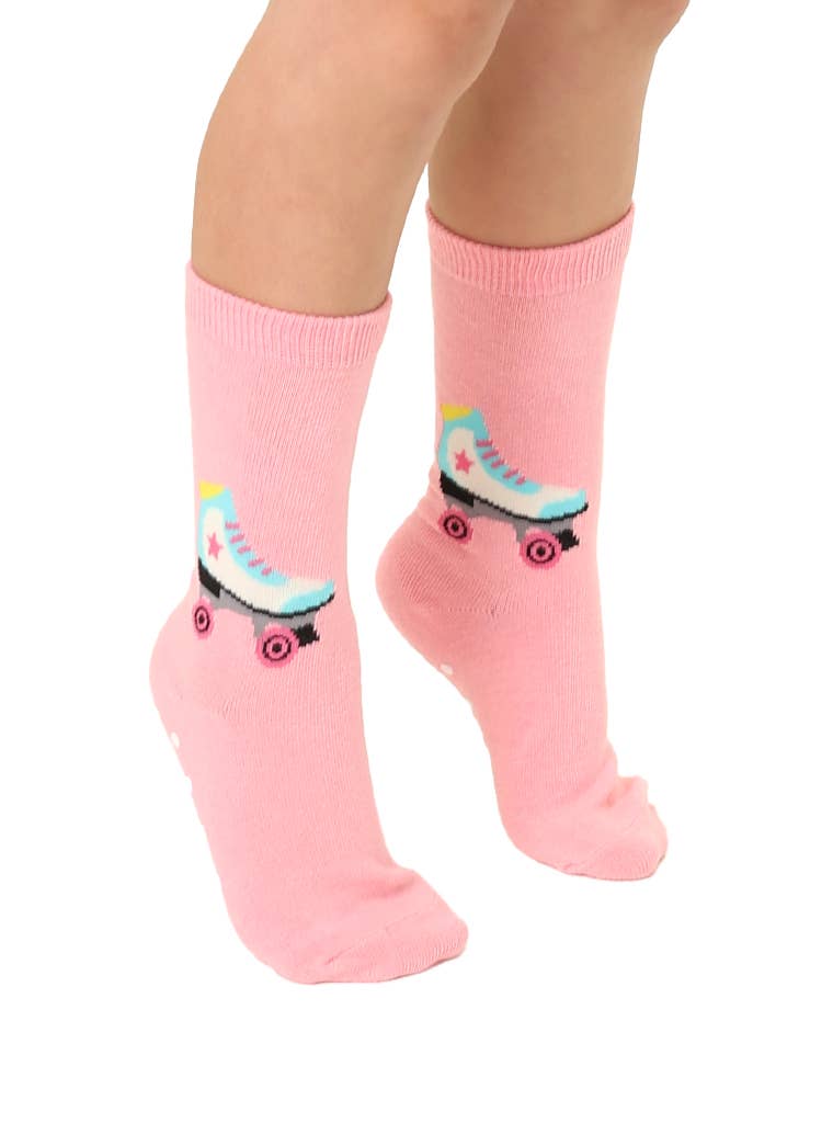 3D Packaged Crew Socks - Rollerskate