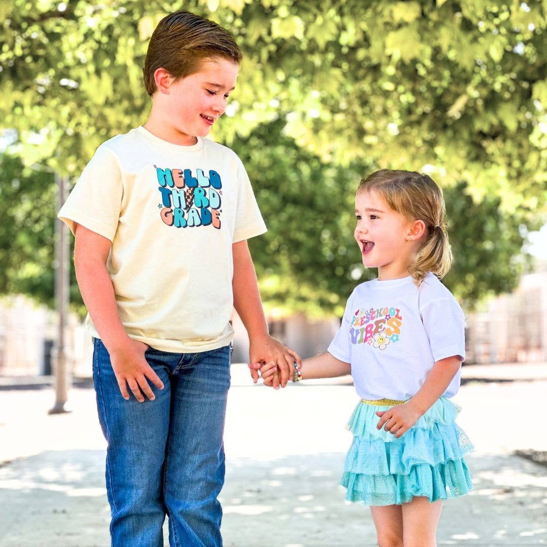Preschool Retro Short Sleeve T-Shirt