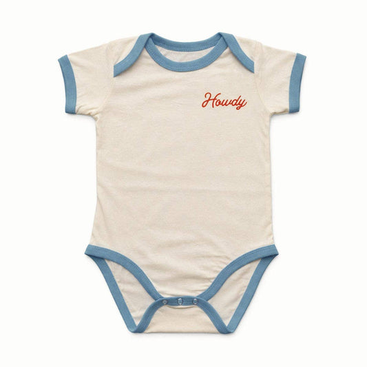 Howdy Vintage Ringer (Onesie)