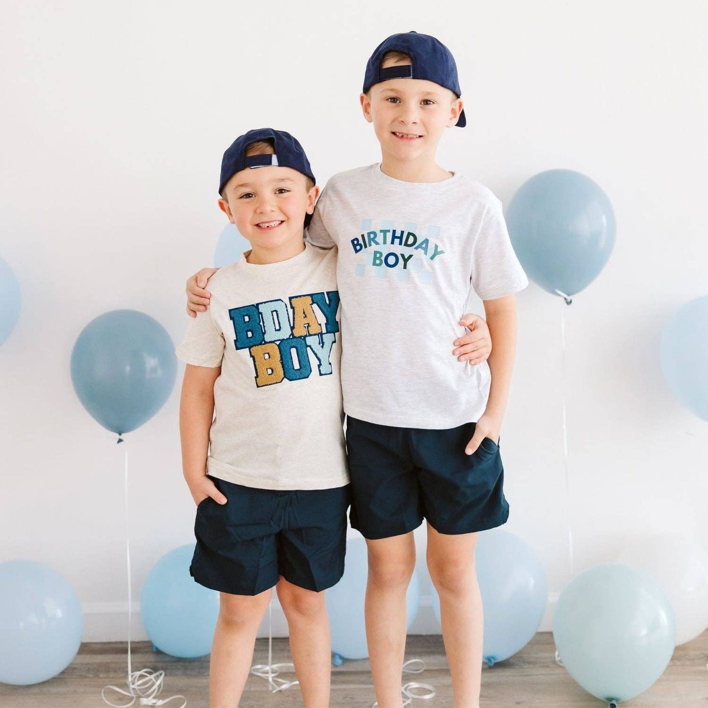 Birthday Boy Checker T-Shirt