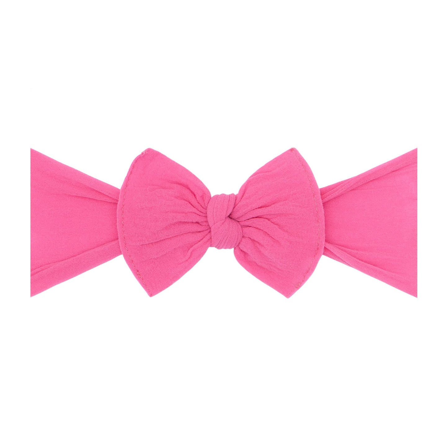 Baby Bling Itty Bitty Knot small soft nylon bow headband