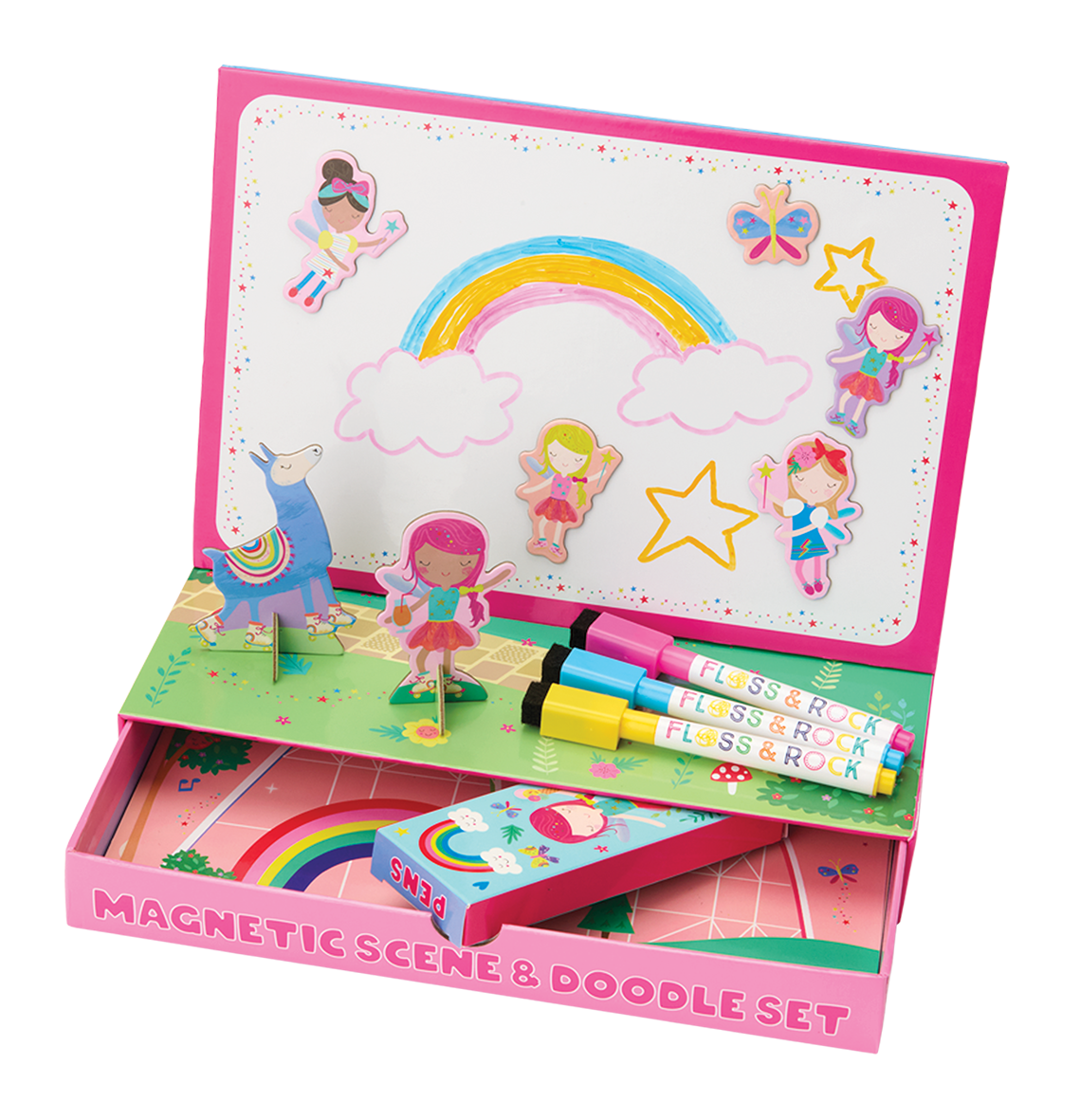 Rainbow Fairy Magnetic Scene & Doodle Set