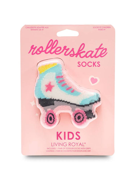 3D Packaged Crew Socks - Rollerskate