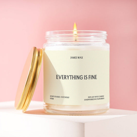 Everything Is Fine Candle