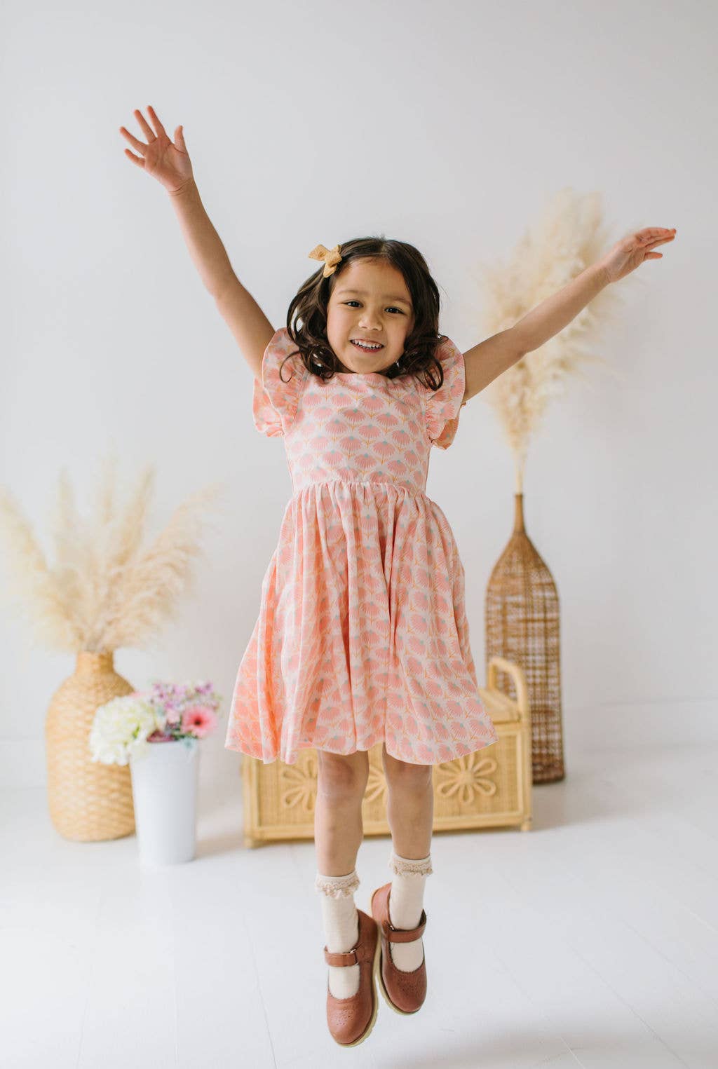 Olivia Dress in Petal Pop
