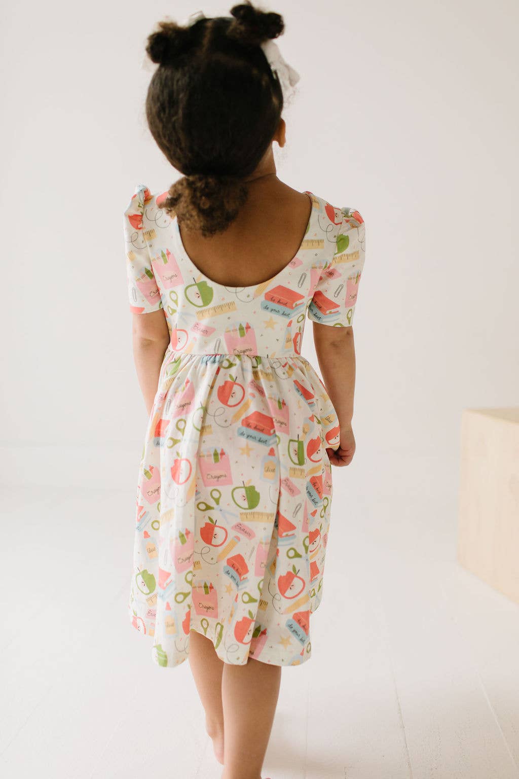 Puff Dress in School Vibes