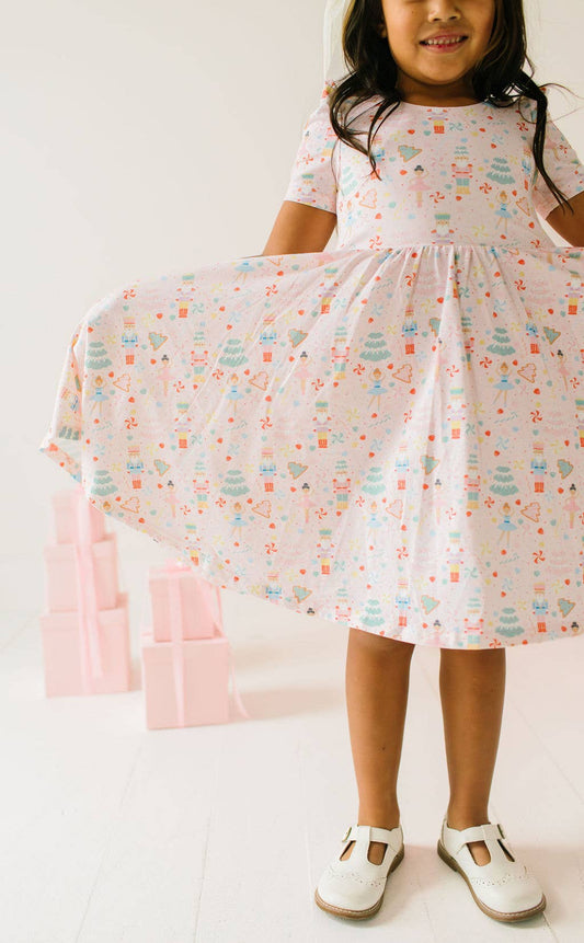 Puff Dress in Sugar Plum