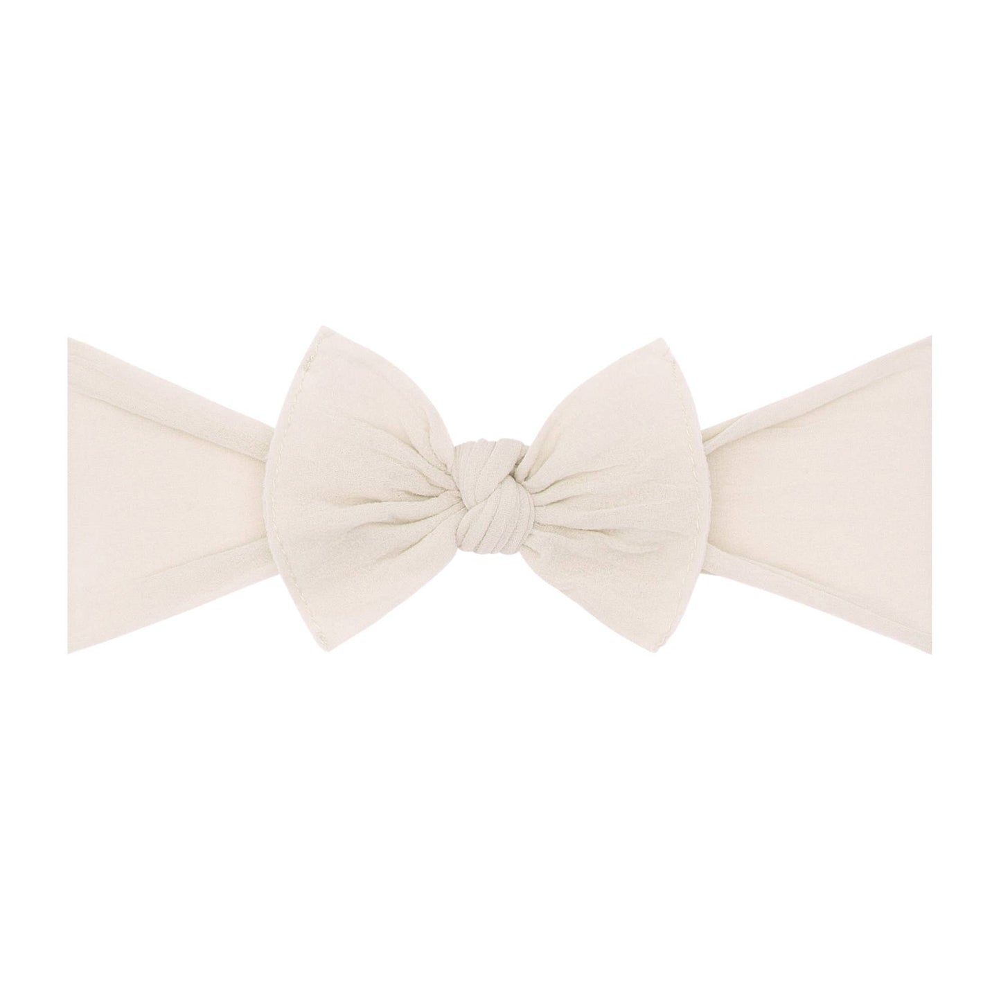 Baby Bling Itty Bitty Knot small soft nylon bow headband