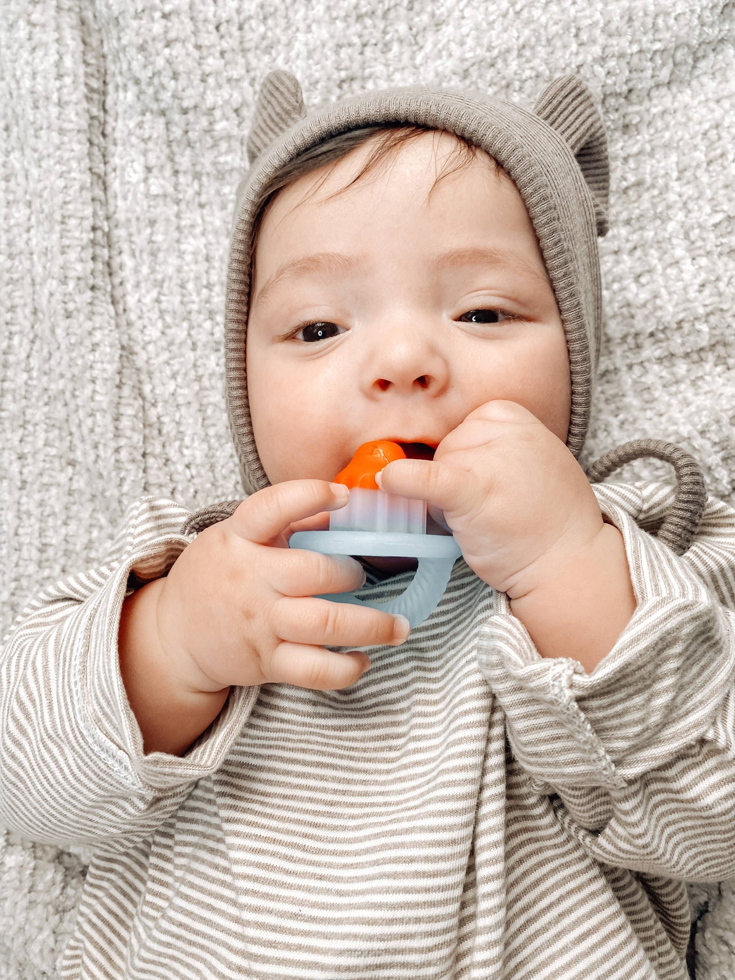 Teensy Teether Hero Pop Soothing Silicone Teether