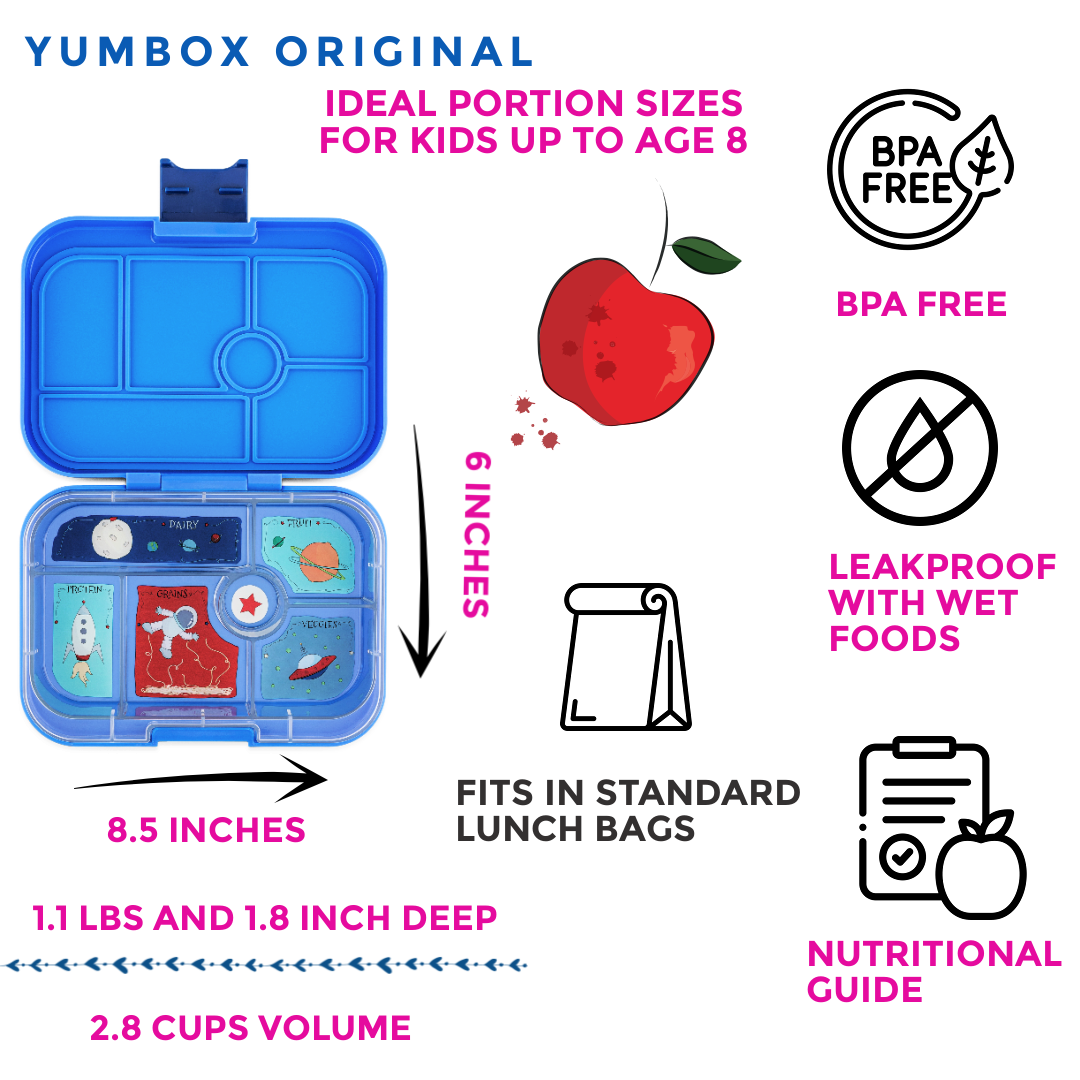 Yumbox Original - Leakproof Bento Lunch Box for Kids