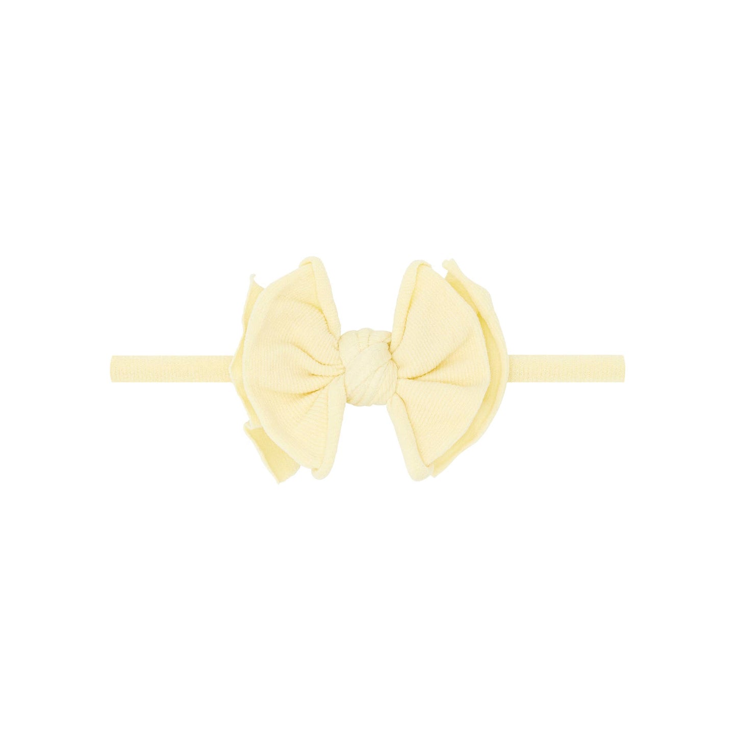 Baby Bling Baby FAB Skinny soft nylon bow headband