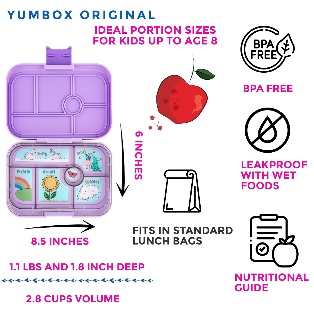 Yumbox Original - Leakproof Bento Lunch Box for Kids