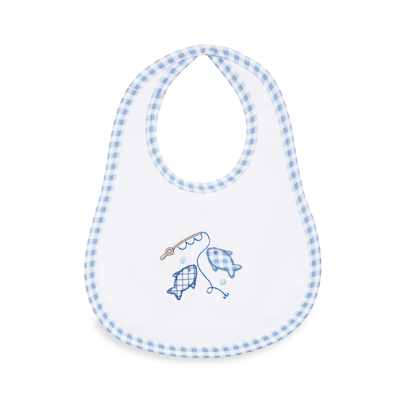 Gone Fishing Applique Bib