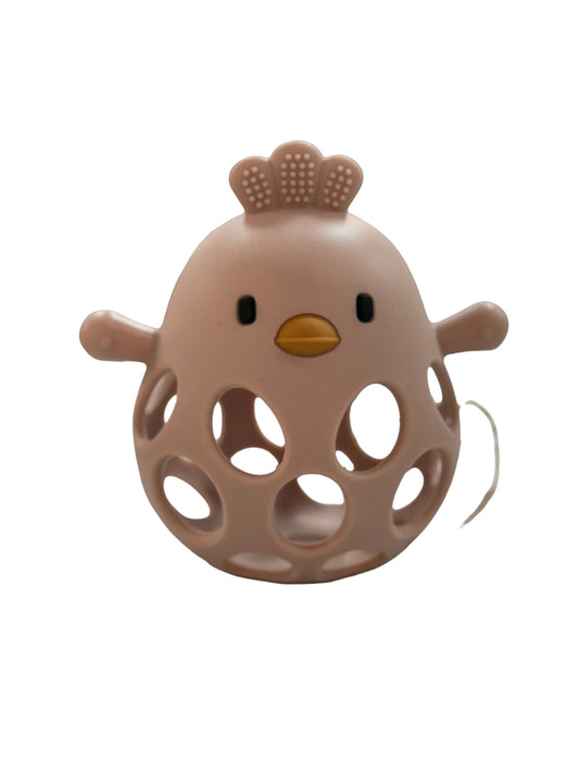 Silicone 3D Chicken Teether