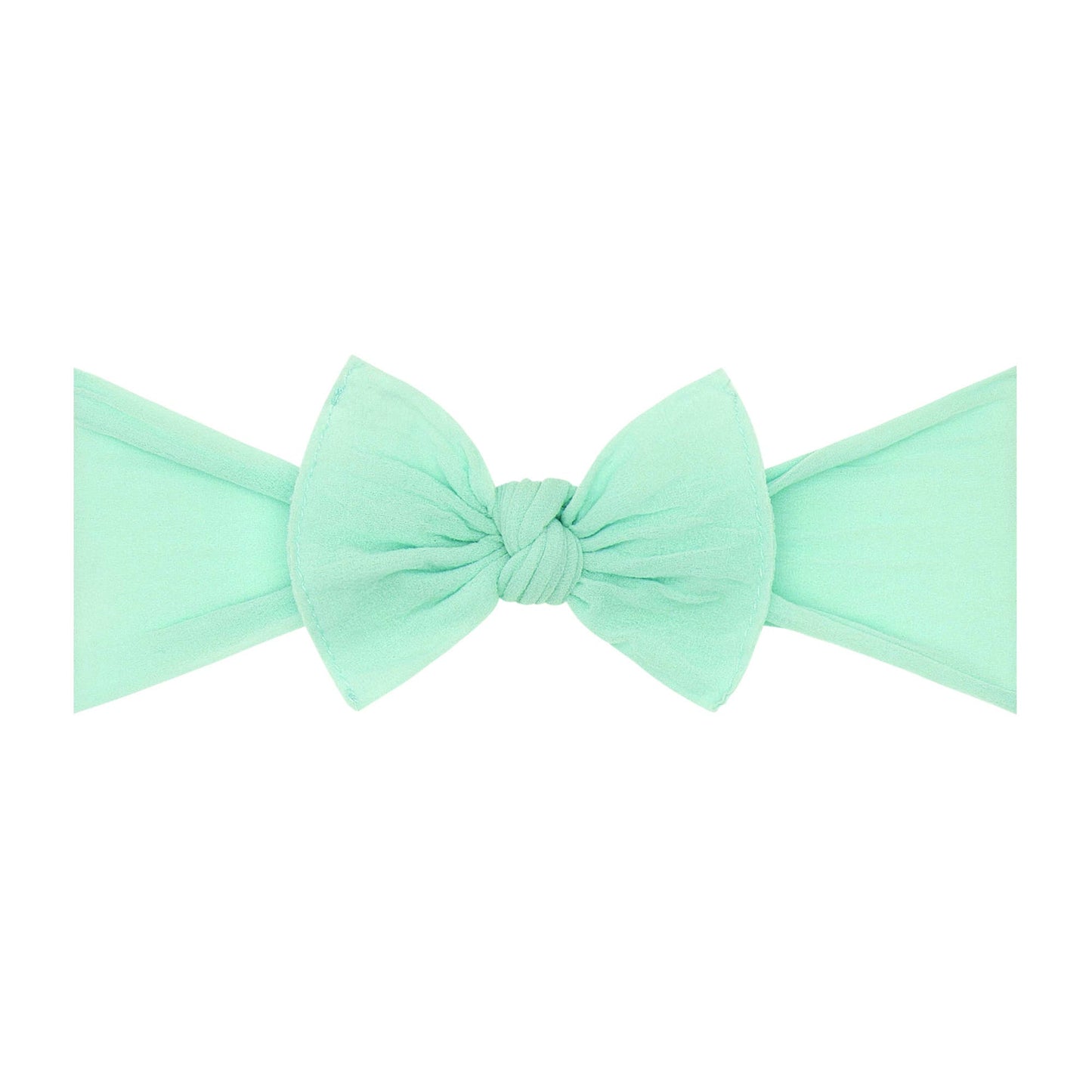 Baby Bling Itty Bitty Knot small soft nylon bow headband