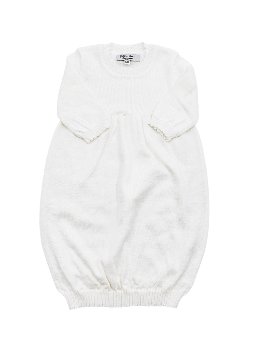 Knit Gown Cream