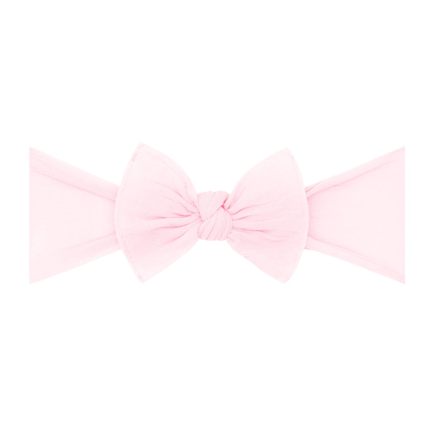 Baby Bling Itty Bitty Knot small soft nylon bow headband