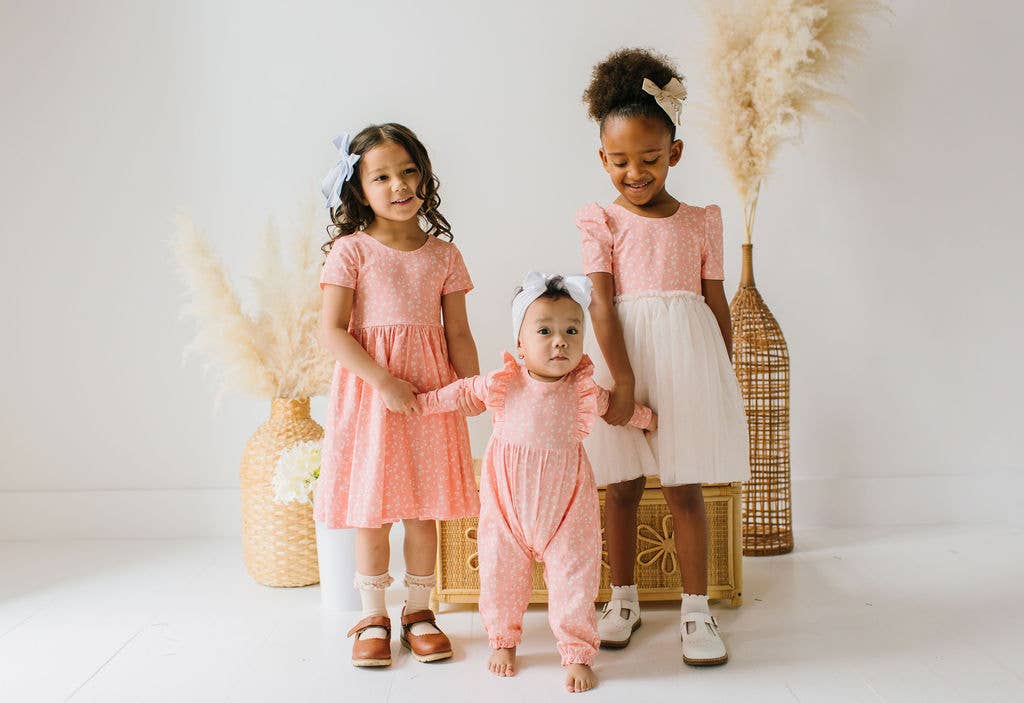 Classic Twirl Dress in Painted Petal