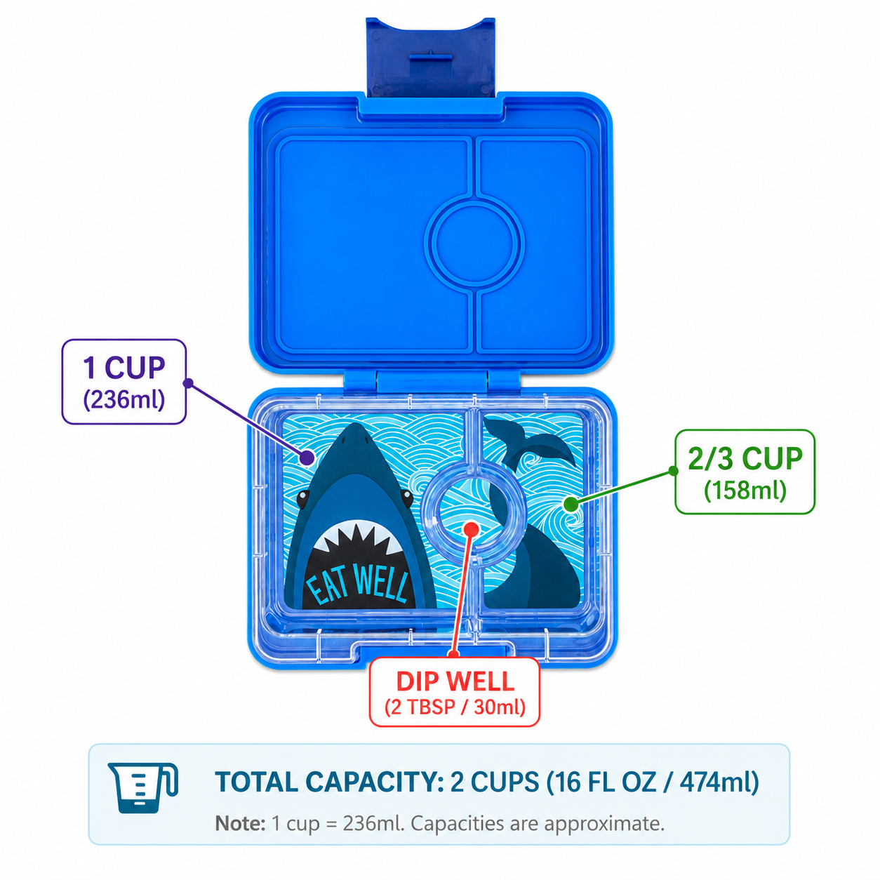 Yumbox Snack - Small Size Bento Lunch Box