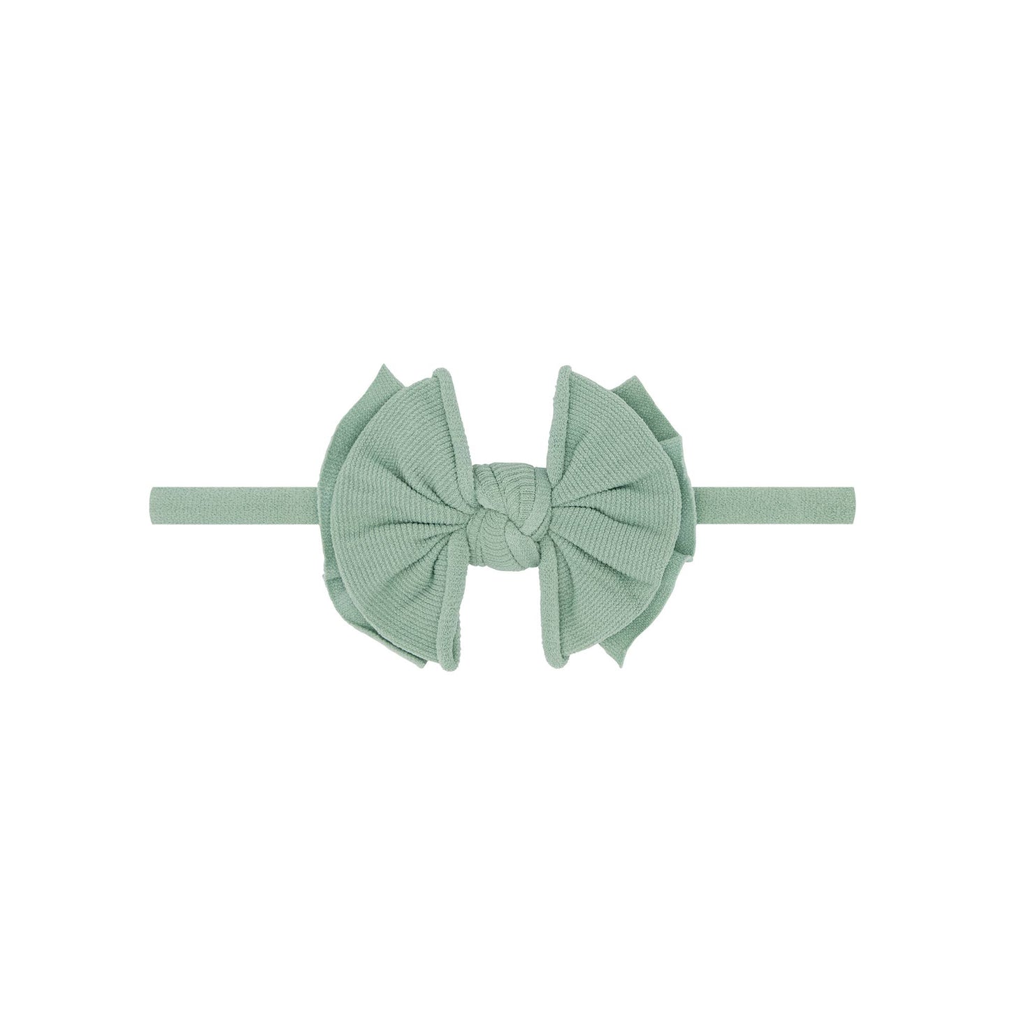 Baby Bling Baby FAB Skinny soft nylon bow headband