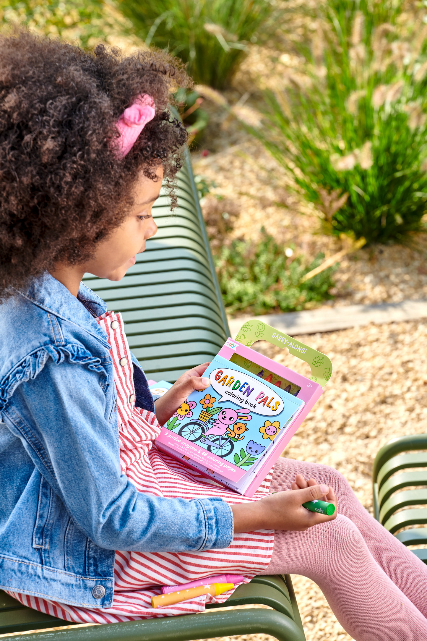 Carry-Along: Coloring Book Set - Garden Pals