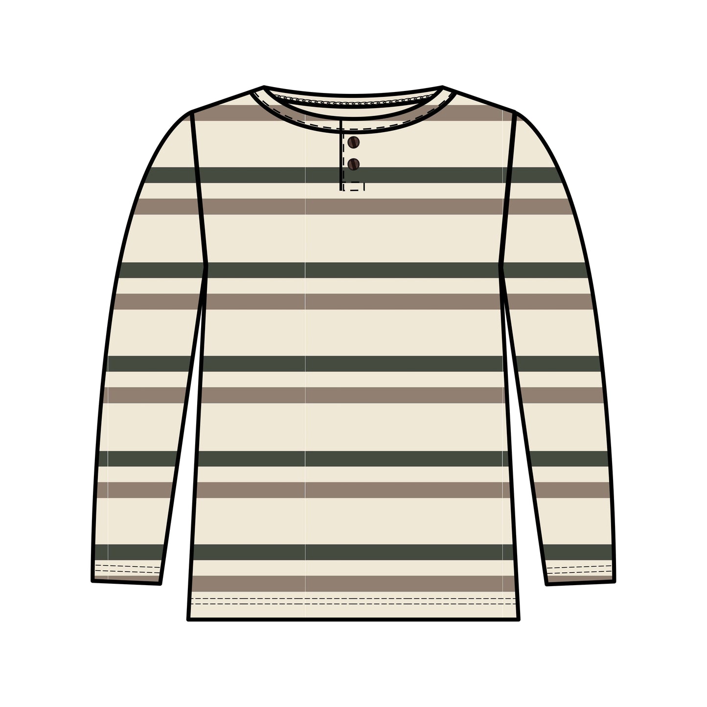 Reef Long Sleeve Henley