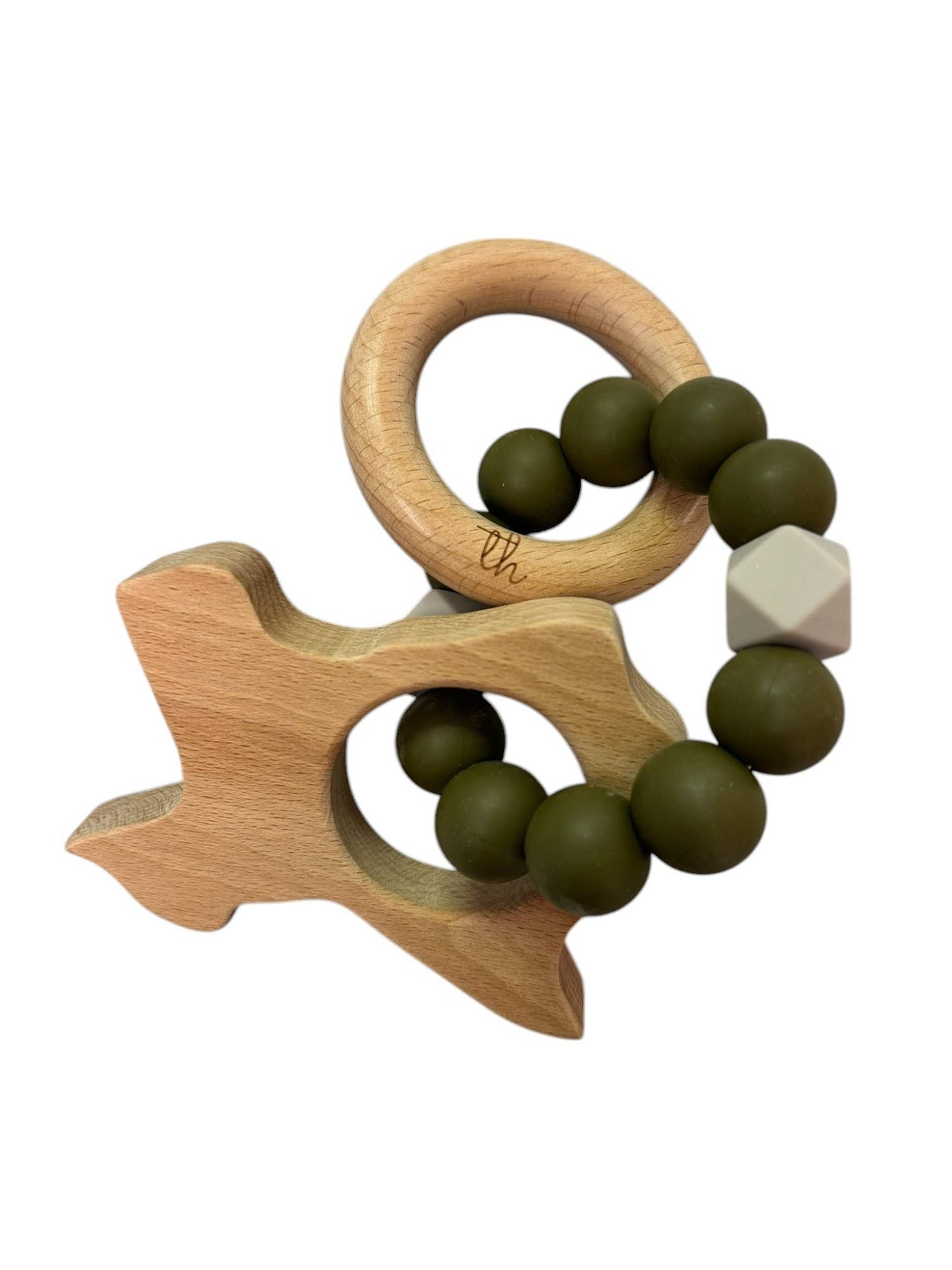 Texas Teething Rattle
