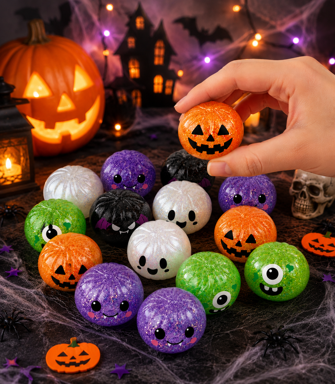 Petite (Mini) Halloween Squishy Dumplings