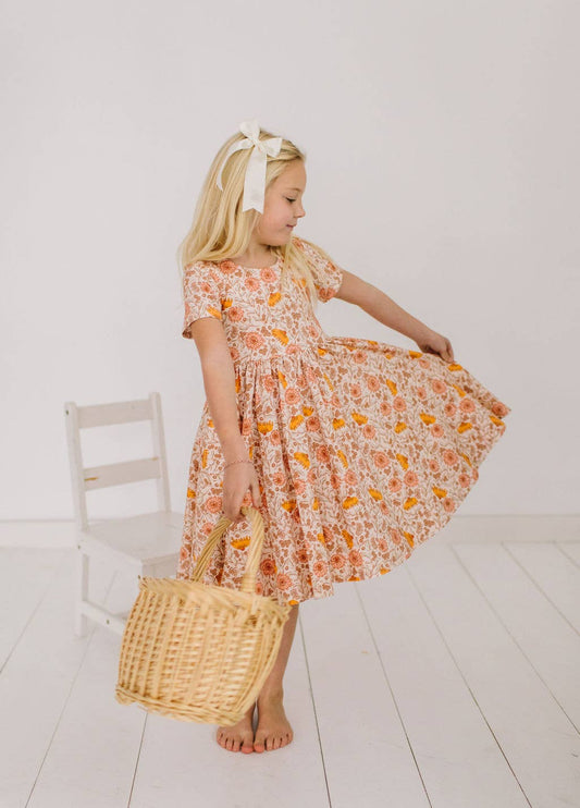 Classic Twirl in Boho Floral
