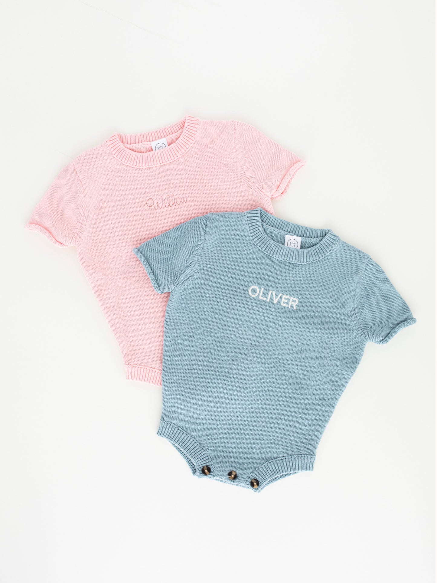 Knit Onesie - Steele