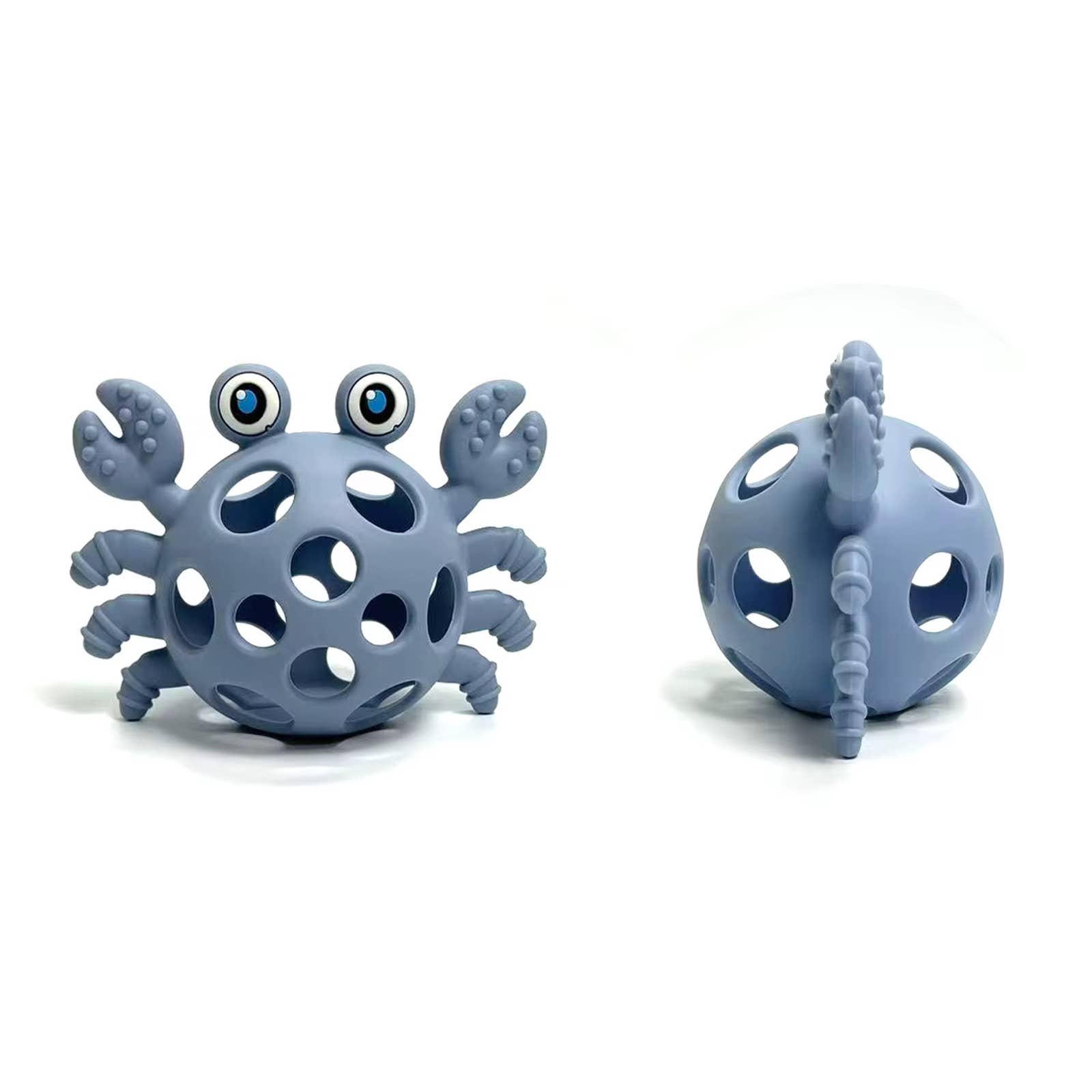 Silicone 3D Funny Crab Teether – JuneBugs Children's Boutique