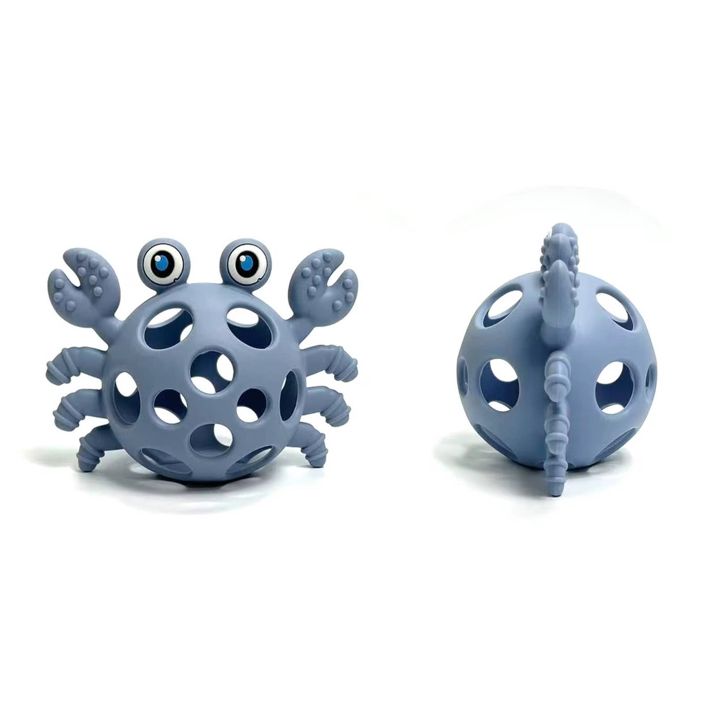 Silicone 3D Funny Crab Teether