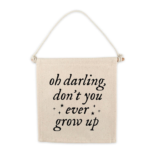 Taylor Swift Don't You Ever Grow Up Swiftie Canvas Hang Sign