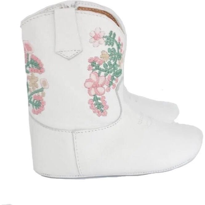 Juliet White Cowboy Boots