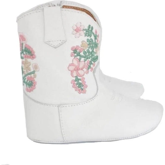 Juliet White Cowboy Boots