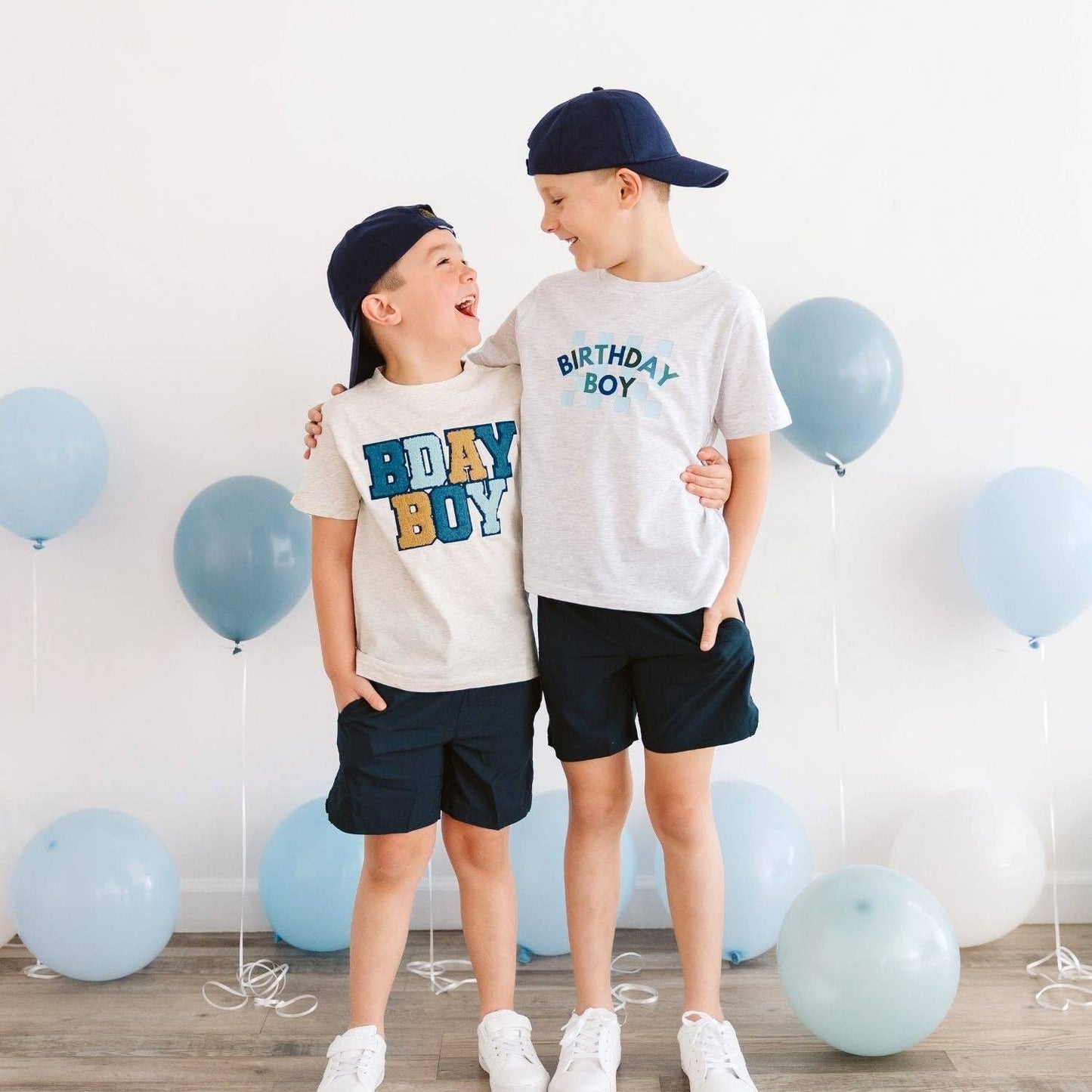 Birthday Boy Checker T-Shirt