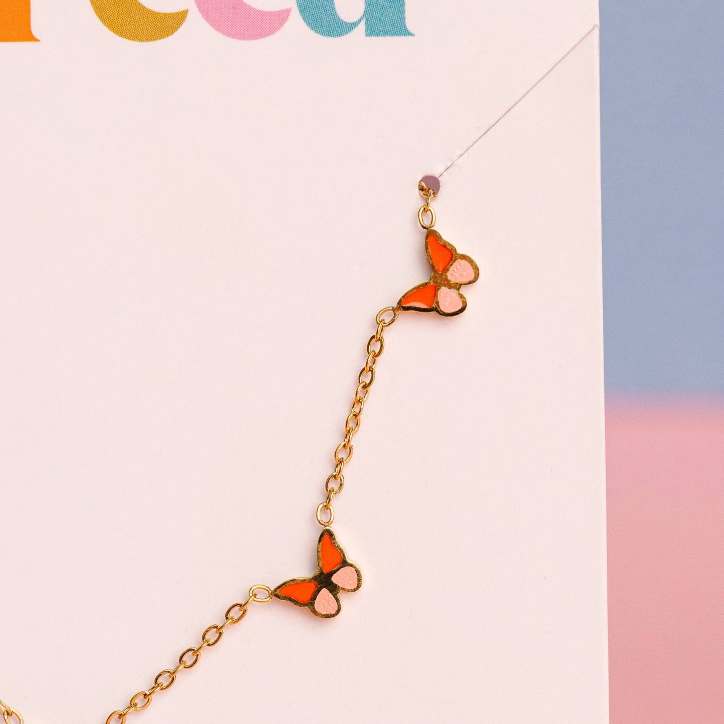 Butterfly Colorblock Bracelet