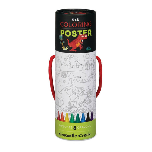 Coloring Poster - Dino World