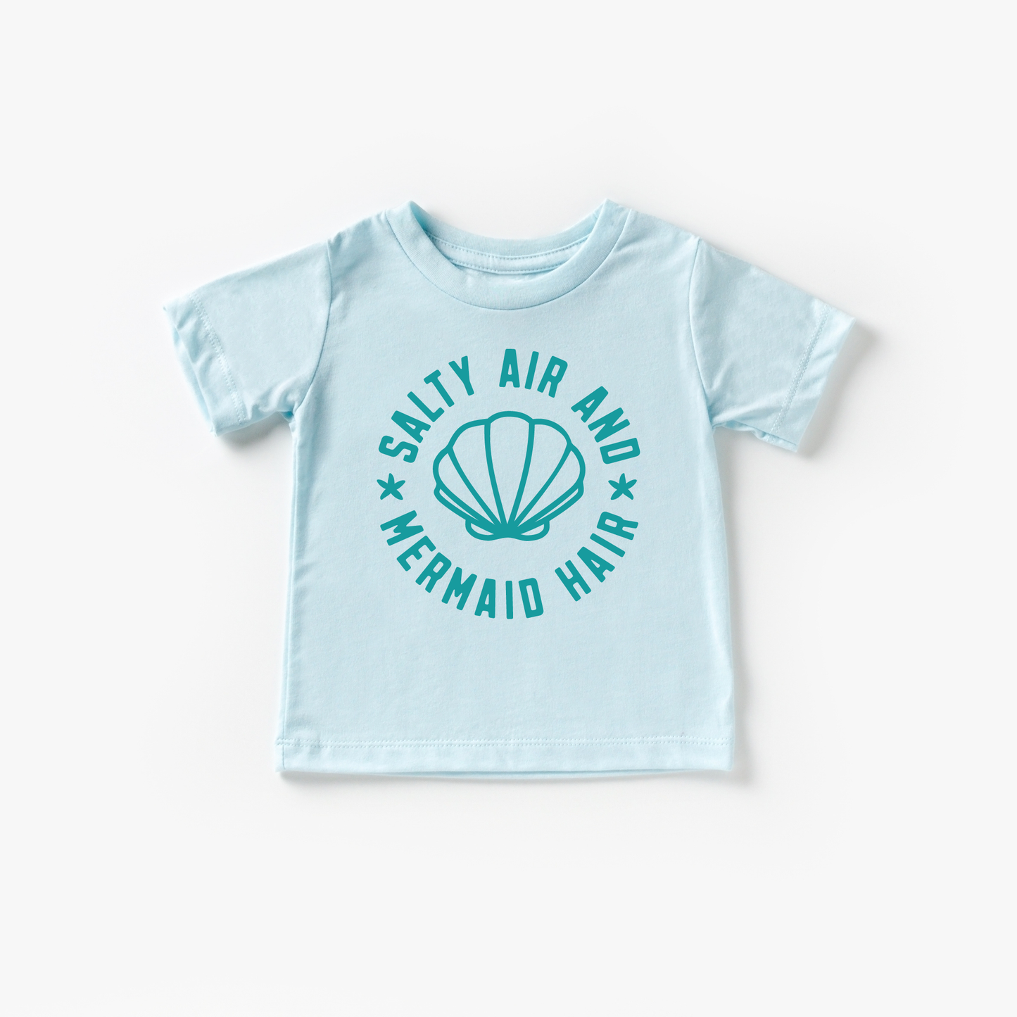 Salty Air and Mermaid Hair Beach Summer Shirt