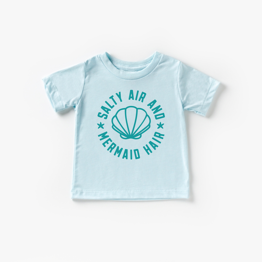 Salty Air and Mermaid Hair Beach Summer Shirt