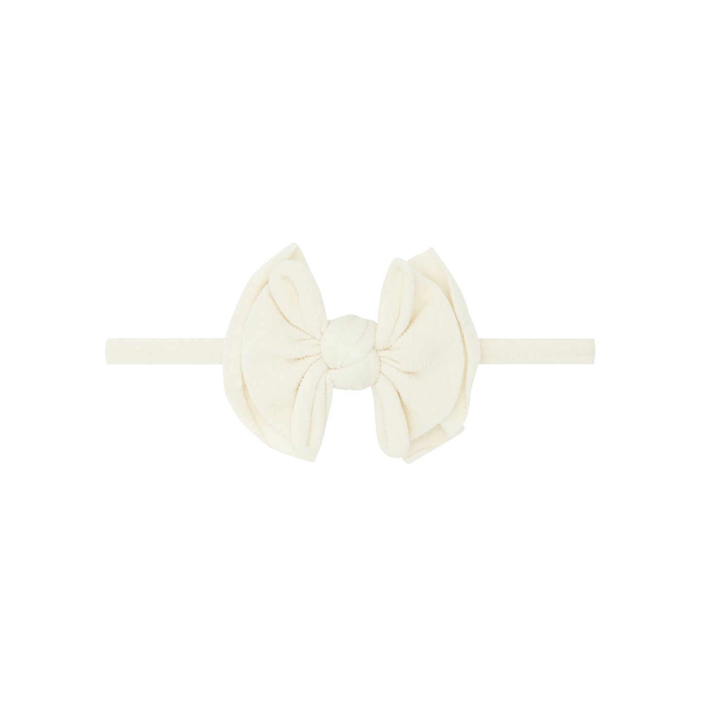 Baby Bling Baby FAB Skinny soft nylon bow headband