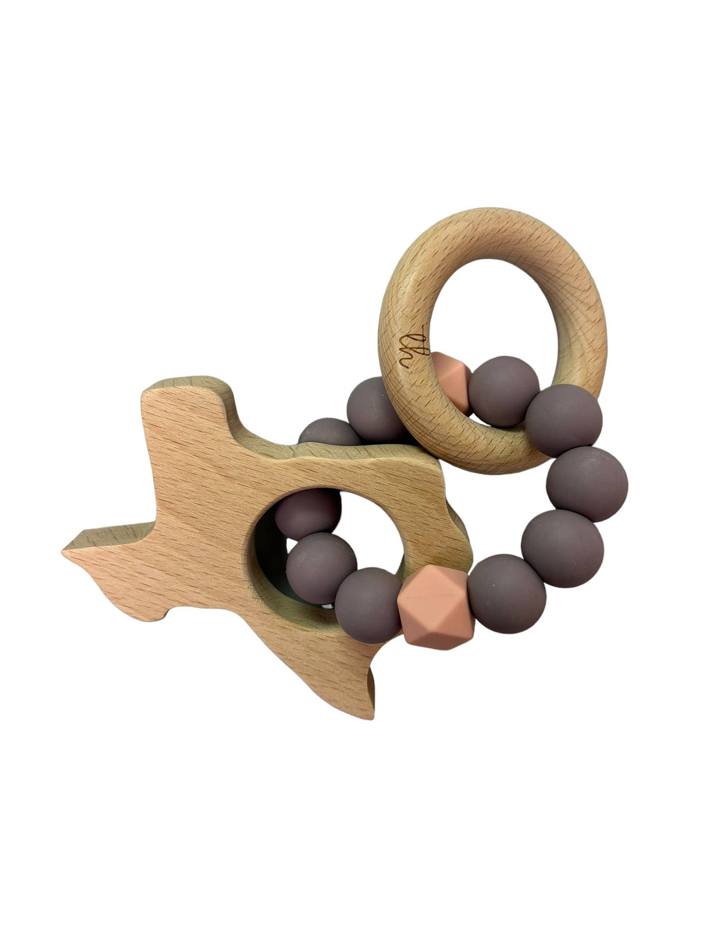 Texas Teething Rattle