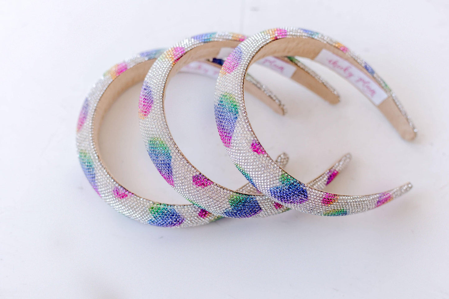 Beaded Headband - Rainbow Dazzle