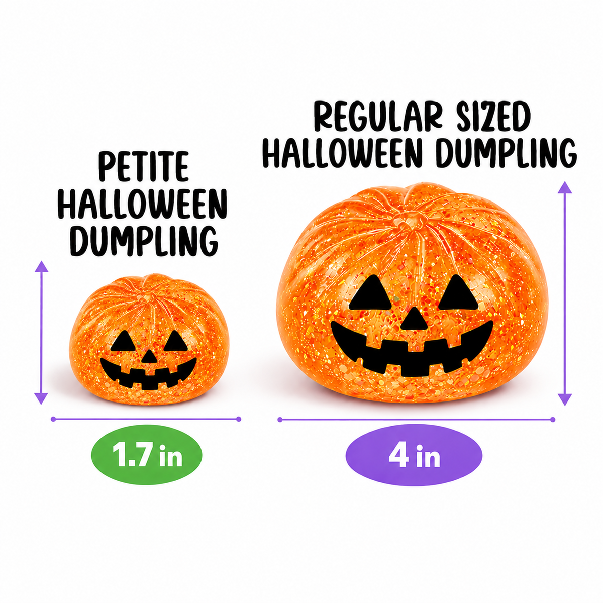 Petite (Mini) Halloween Squishy Dumplings
